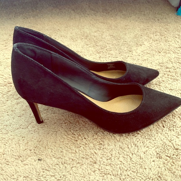 ASOS Soulful Mid Heel (black suede) - Picture 1 of 2